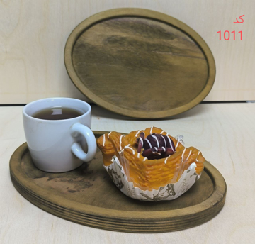 تخته سرو بیضی لبه دار