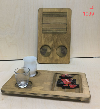 تخته سرو دو شات پایه دار