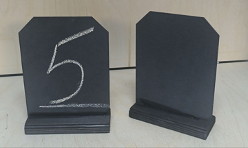 تخته سیاه رو میزی (پایه مشکی)