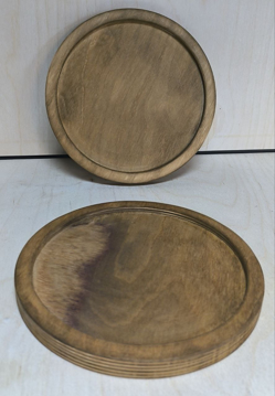 سینی گرد چوبی 22