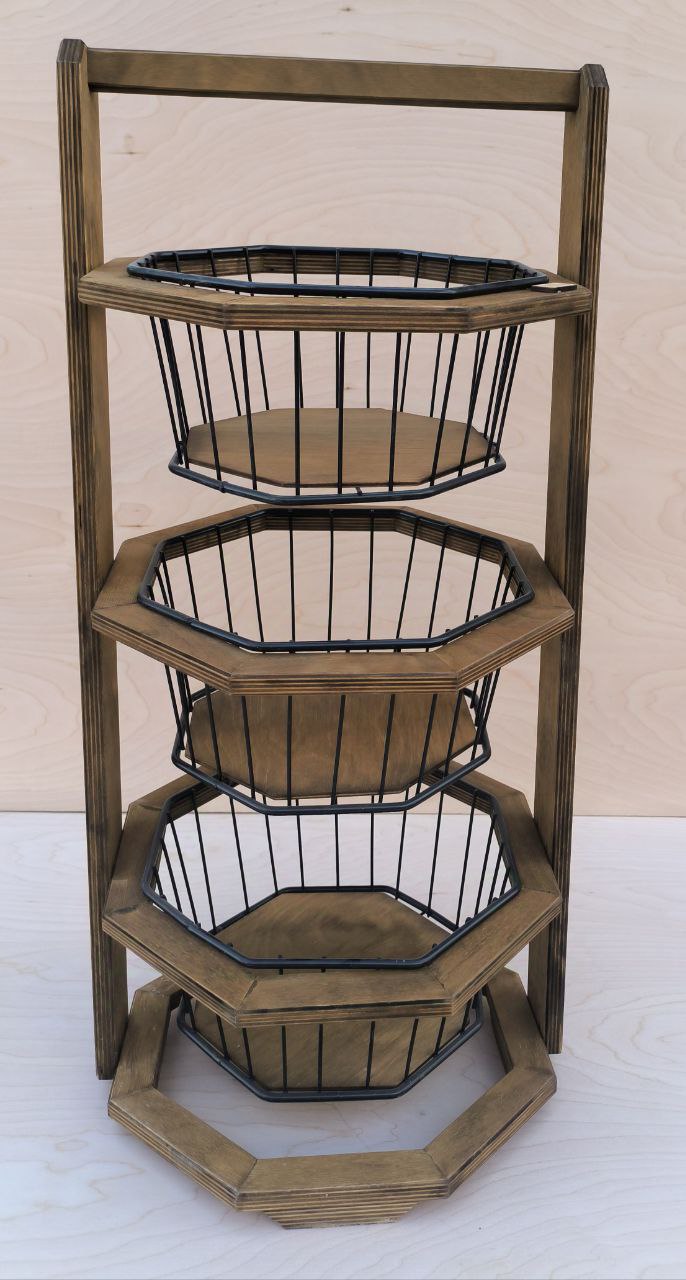 تصویر از جای سیب زمینی و پیاز 8ضلعی